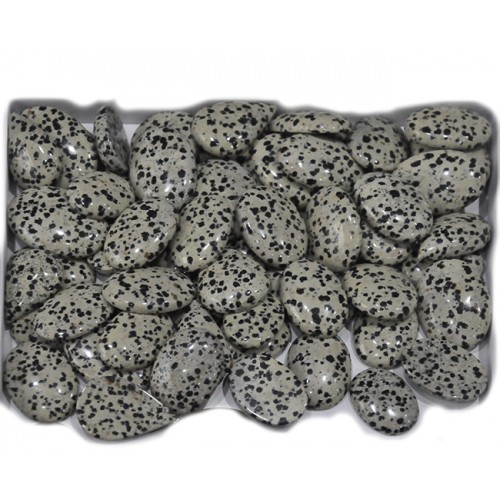 Dalmatian Loose Gemstone Mix Shape Size Bunch Lots For Jewelry