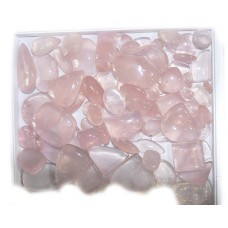 Rose Quartz Cabochon Loose Gemstone Mix Shape Size For Jewelry