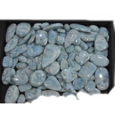 Larimar Cabochon Loose Gemstone Mix Shape Size For Jewelry