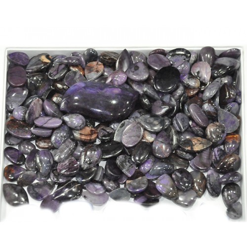 Sugilite Cabochon Loose Gemstone Mix Shape Size Bunch Lot For Jewelry