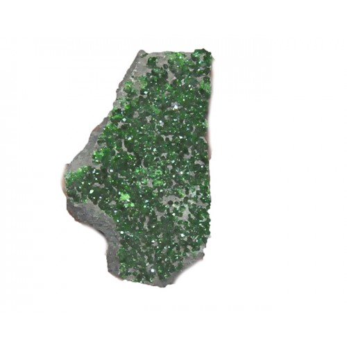Natural Uvarovite Loose Gemstone Pieces Mix Shape Size For Jewelry