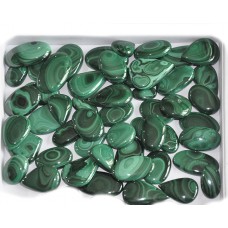 Cabochon Malachite Loose Gemstone Mix Bunch Lot For Jewelry