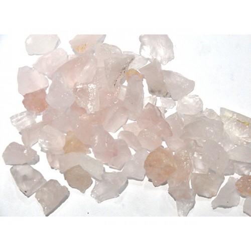 Rose Quartz Pieces Loose Gemstone Mix Shape Size Bunch Lots For Jewelry
