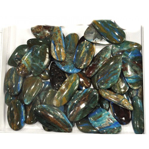 Blue Opal Cabochon Loose Gemstone Mix Shape Size Wholesale Lots For Jewelry