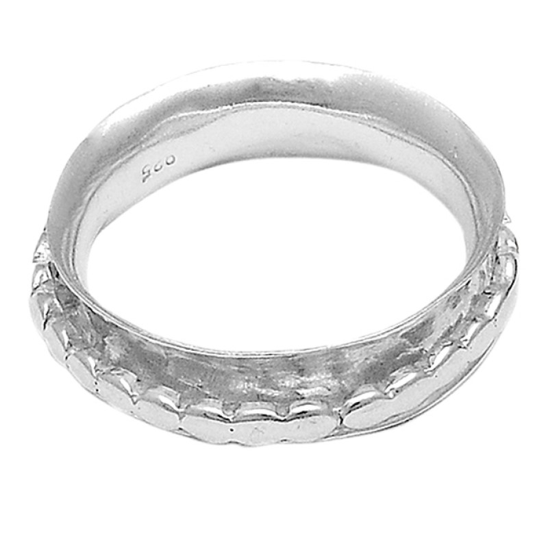 Plain Designer Handmade 925 Sterling Silver Bands Ring Jewelry
