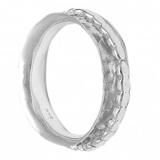 Plain Designer Handmade 925 Sterling Silver Bands Ring Jewelry
