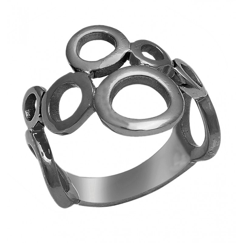 925 Sterling Silver Plain Handmade Designer Gold  Ring Jewelry
