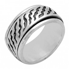 Stylish Plain Handmade Designer 925 Sterling Silver Ring Jewelry