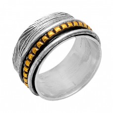 Fashionable Plain Handmade Designer 925 Sterling Silver Spinner Ring