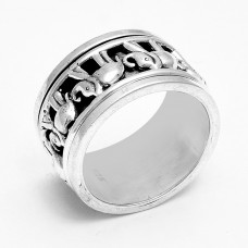 Fashionable Plain Handmade Designer 925 Sterling Silver Ring Jewelry