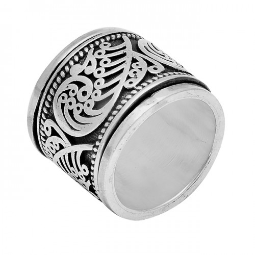 New Stylish Plain Handmade Designer 925 Sterling Silver Ring Jewelry