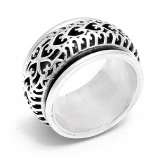 925 Sterling Silver Plain Stylish Designer Ring Jewelry