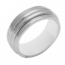 925 Sterling Silver Plain Handmade Designer Ring Jewelry