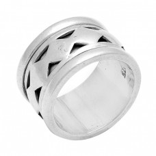 925 Sterling Silver Plain Handmade Designer Ring Jewelry