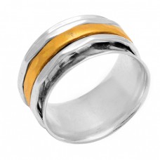 Latest Plain Handmade Designer 925 Sterling Solid Silver Ring Jewelry