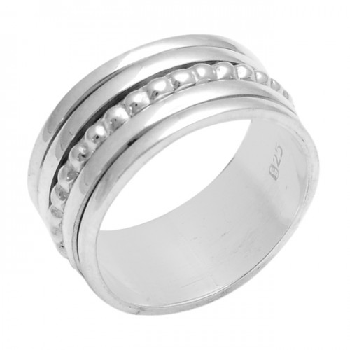 925 Sterling Silver Plain Handmade Designer Ring Jewellery