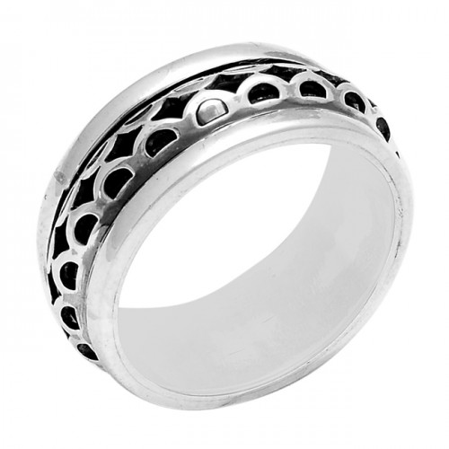 Fashionable Plain Designer 925 Sterling Silver Ring Jewellery