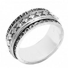 Unique Plain Designer 925 Sterling Solid Silver Ring Jewellery