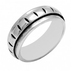 925 Sterling Silver Plain Handcrafted Designer Ring Jewellery