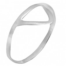 Plain Designer Handmade 925 Sterling Silver Light Weight Ring Jewelry