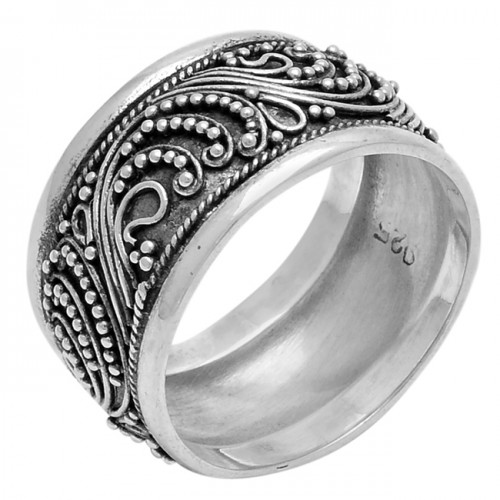 Plain Designer 925 Sterling Solid Silver Fashionable Ring Jewelry