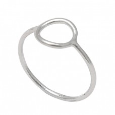 925 Sterling Silver Plain Handmade Designer Ring Jewelry