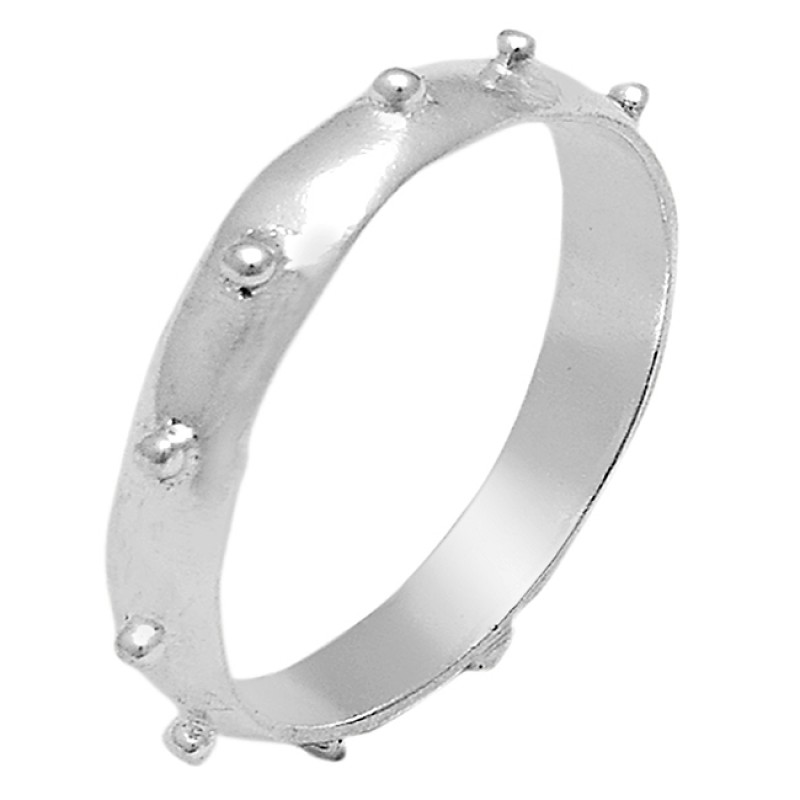 
									Plain Designer Handmade 925 Sterling Silver Bands Ring Jewelry