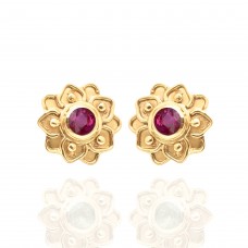 Briolette Heart Shape Green Onyx Gemstone 925 Sterling Silver Gold Plated Earrings Jewelry : Price$11.90